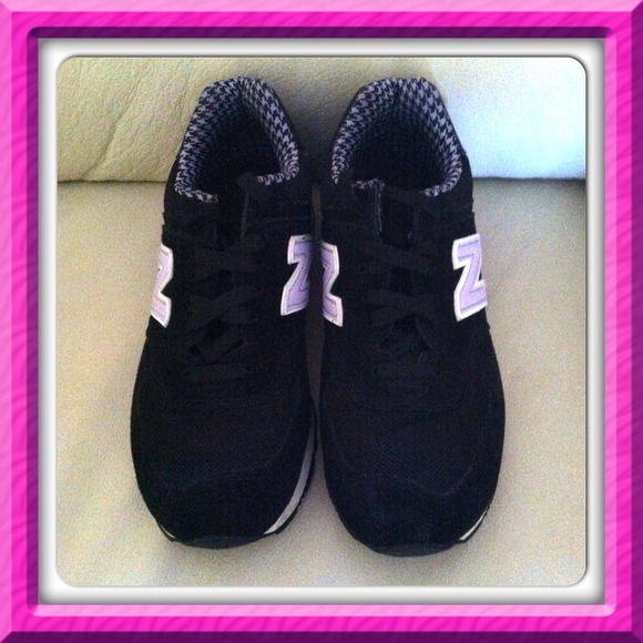 New Balance574 light lavender black,white & purple