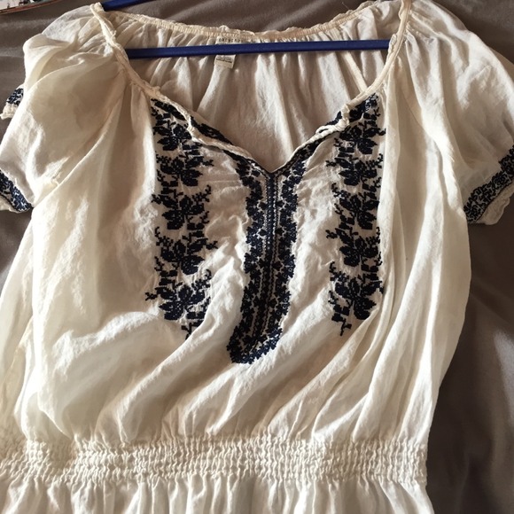 Forever 21 blouse tight at the bottom