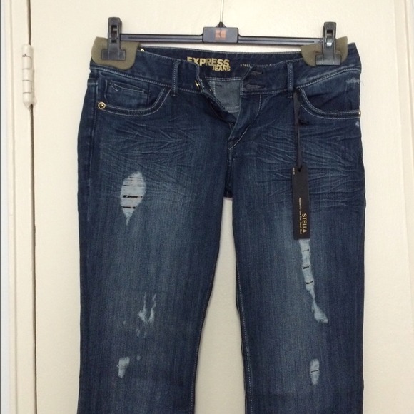 Express Stella Barely Boot Jeans