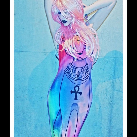 KILLSTAR bass maxi dress XS