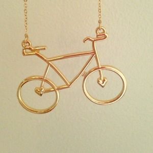 Love Bicycle Necklace