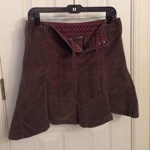 Athleta corduroy skirt