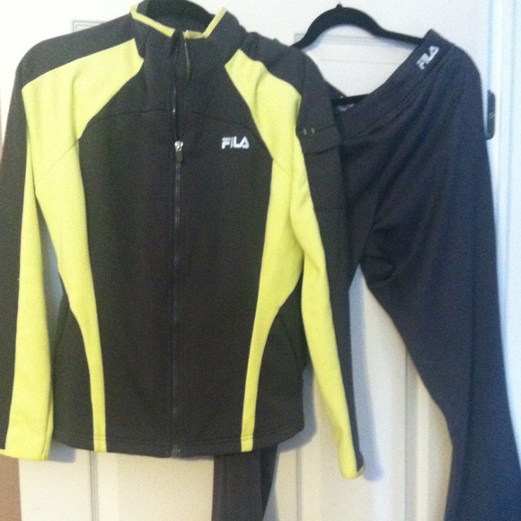 Fila sweat suit