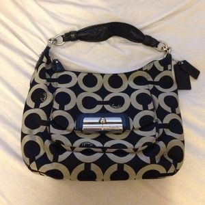 Authentic Coach Signature Collection Crossover Bag