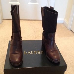 Lauren by Ralph Lauren boots.