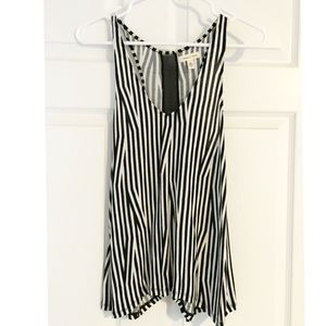 SOLD Striped Racerback Tank