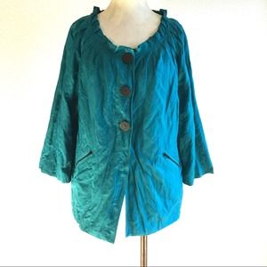 Teal Classiques Entier Atelier jacket XL