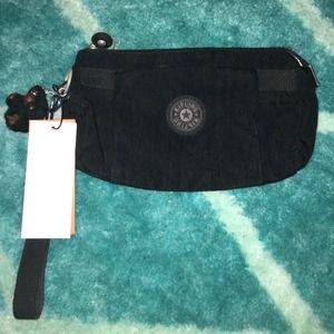 Black Kipling wristlet