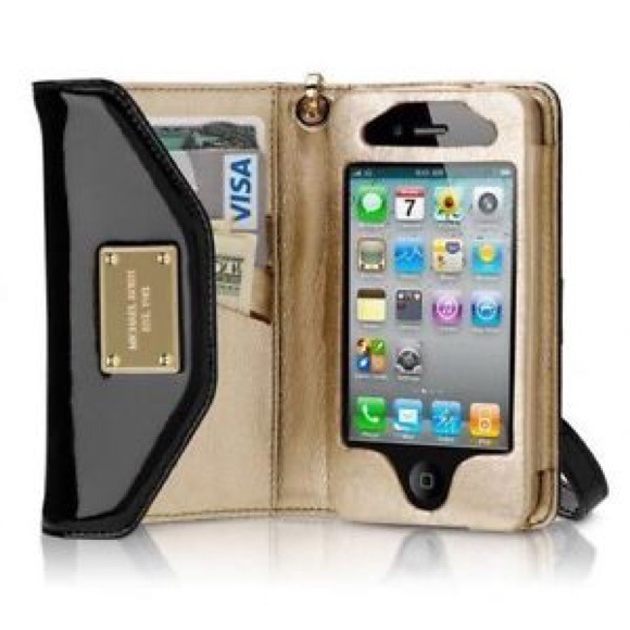 ❤️iphone 4/4s Michael Kors wallet wristlet case!!
