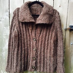 HANDMADE 🎉HOST PICK🎉VINTAGE mohair sweater/jacket