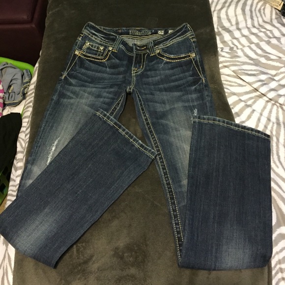 Miss me boot cut jeans in almost perfect condition
