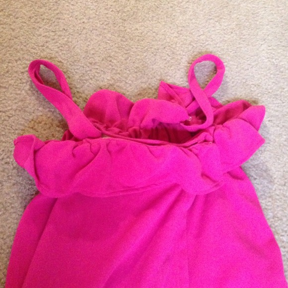 Pink bath wrap
