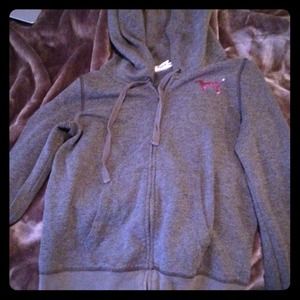 Victoria secret pink zip up hoodie