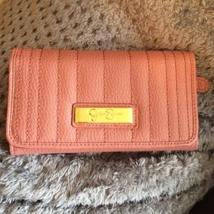 Jessica Simpson Salmon wallet