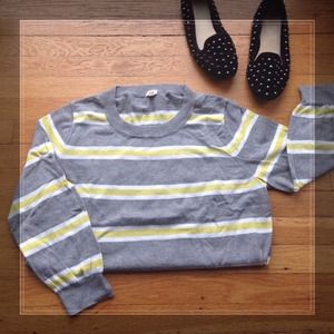 J. Crew Striped Sweater