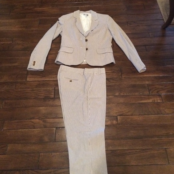 J.Crew SeerSucker Suit