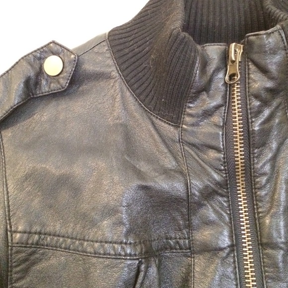 Faux leather jacket - Picture 2 of 4