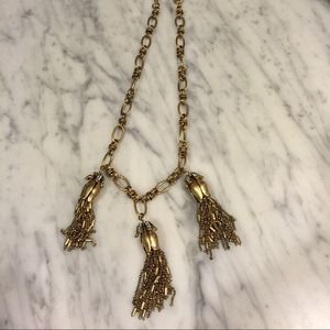 J crew tassel necklace