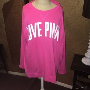 Pink sweatshirt