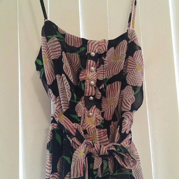 Poppy Flower Print Dress by Toska Vintage - Picture 2 of 4