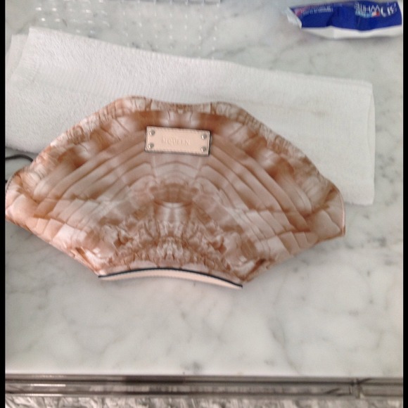 Alexander McQueen butterfly clutch