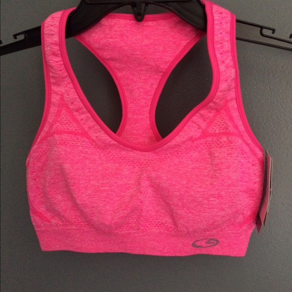 Neon Pink Sports Bra