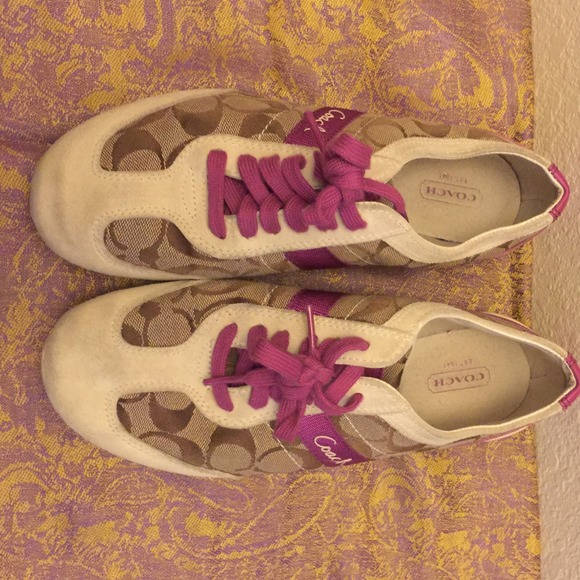 Coach tennis shoes