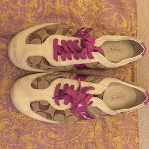 Coach tennis shoes