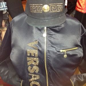 Black versace flight