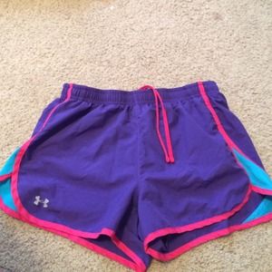 Under armor running shorts