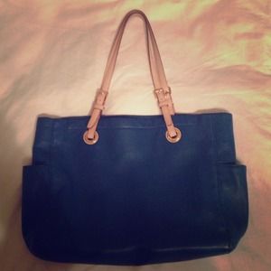 Michael Kore's large shoulder bag, dark teal