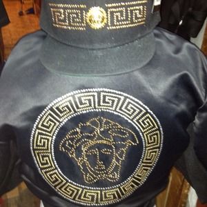 Black versace flight