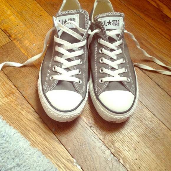 Gray All-Star Converses