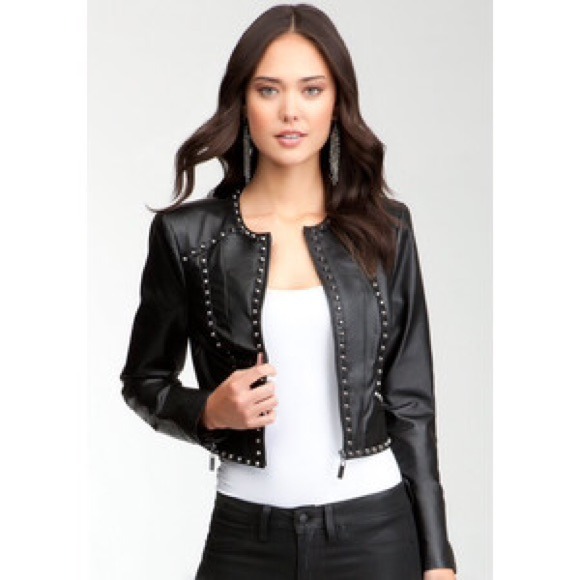 Looking for this bebe Aria studded leather jacket!