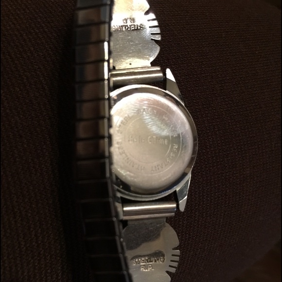 Turquoise and Sterling Watch
