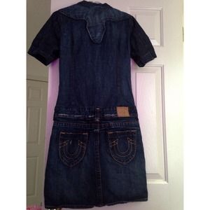 True Religion Denim dress. Never worn