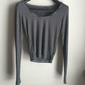 B&W striped American Eagle long sleeve.