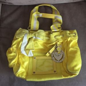 Yellow Juicy Couture purse