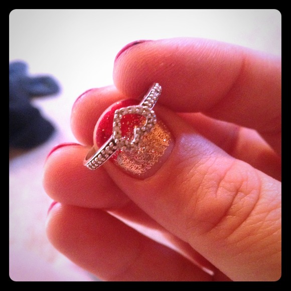 Zales heart shaped ring