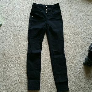 Charlotte  Russe high waist super skinny pants