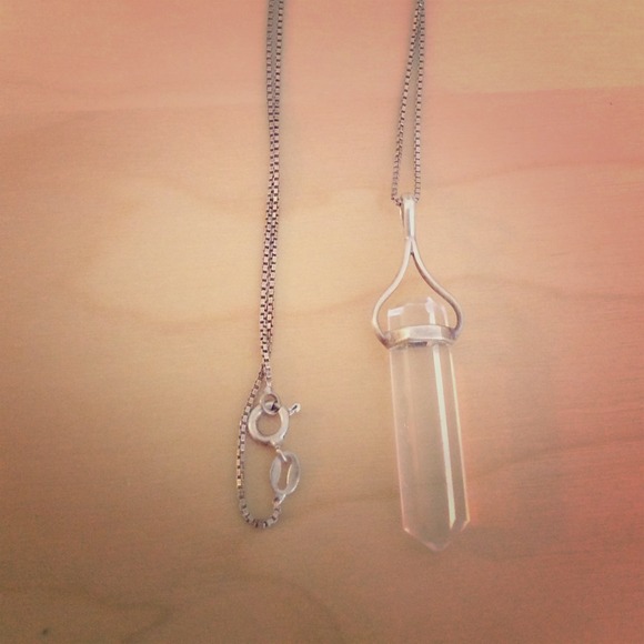 Sterling silver neckless.