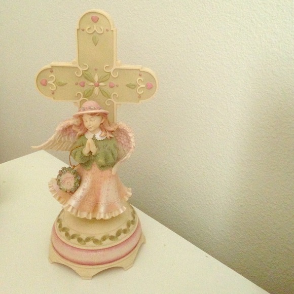 Angel on a cross