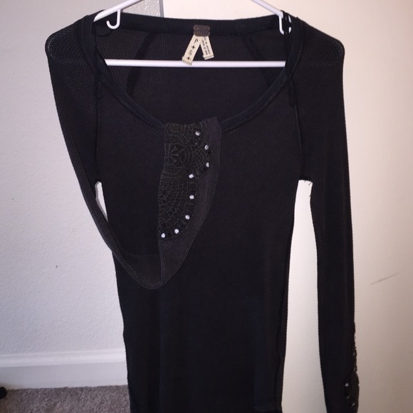 Free people long sleeve shirt