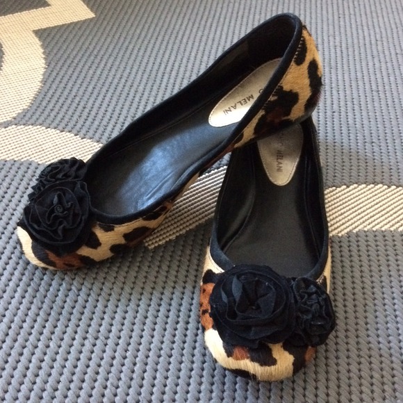 Antonio Melani Leopardprint ballerina flats