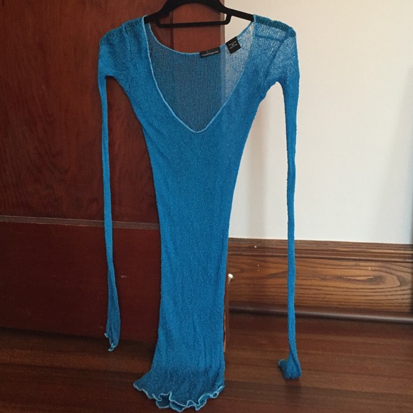 Knit coverup tunic
