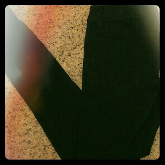 Black jeggings