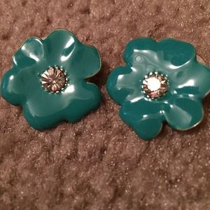 Flower earrings