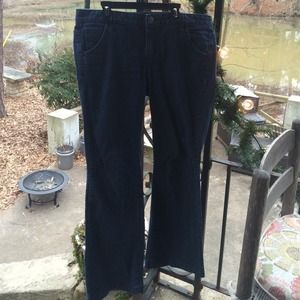 Dark Calvin Klein Bootcut jeans
