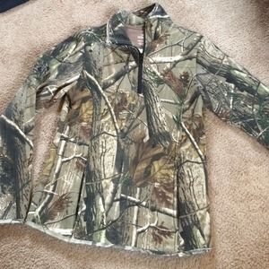 Camo fleece RedHead pullover!