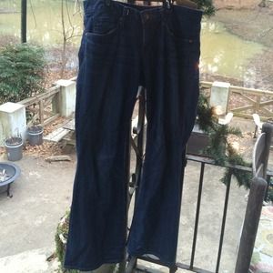 Gap 1969 dark curvy jeans